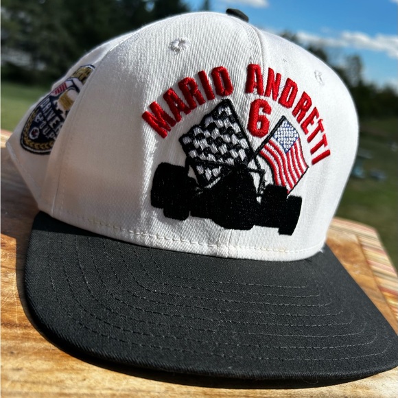 Vintage Mario Andretti Championship Group Snapback Hat - Picture 8 of 8